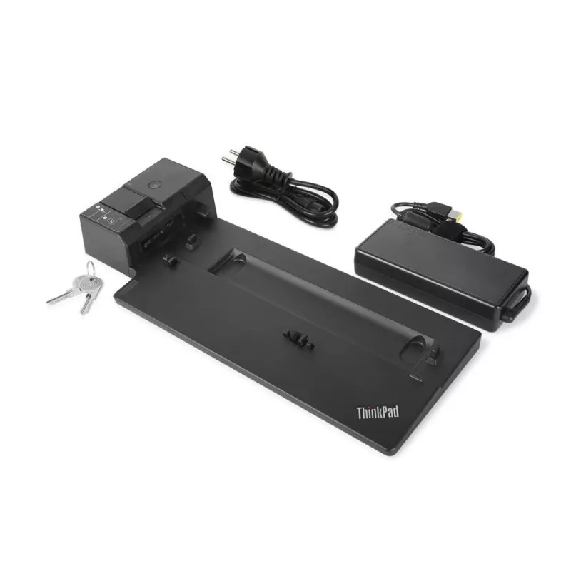 Lenovo ThinkPad Basic Docking Station, 10/100/1000 Mbit/s, Black, Kensington Lock, 40AG0090SA