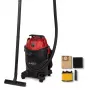 Einhell TC-VC 2555 wet/dry vacuum cleaner, 25 l, black/red