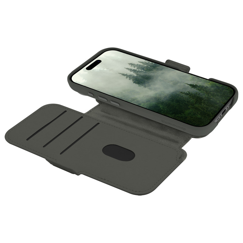 dbramante1928 Lynge MagSafe Flip Case, Forest Shadow, for Apple iPhone Air (LM66ICGR6686)