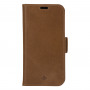 dbramante1928 Copenhagen Slim Flip Case, Grained Leather, Tan, for Apple iPhone 13 mini (CS54GT001324)