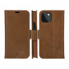dbramante1928 Copenhagen Slim Flip Case, Grained Leather, Tan, for Apple iPhone 13 mini (CS54GT001324)