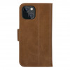 dbramante1928 Copenhagen Slim Flip Case, Grained Leather, Tan, for Apple iPhone 13 mini (CS54GT001324)