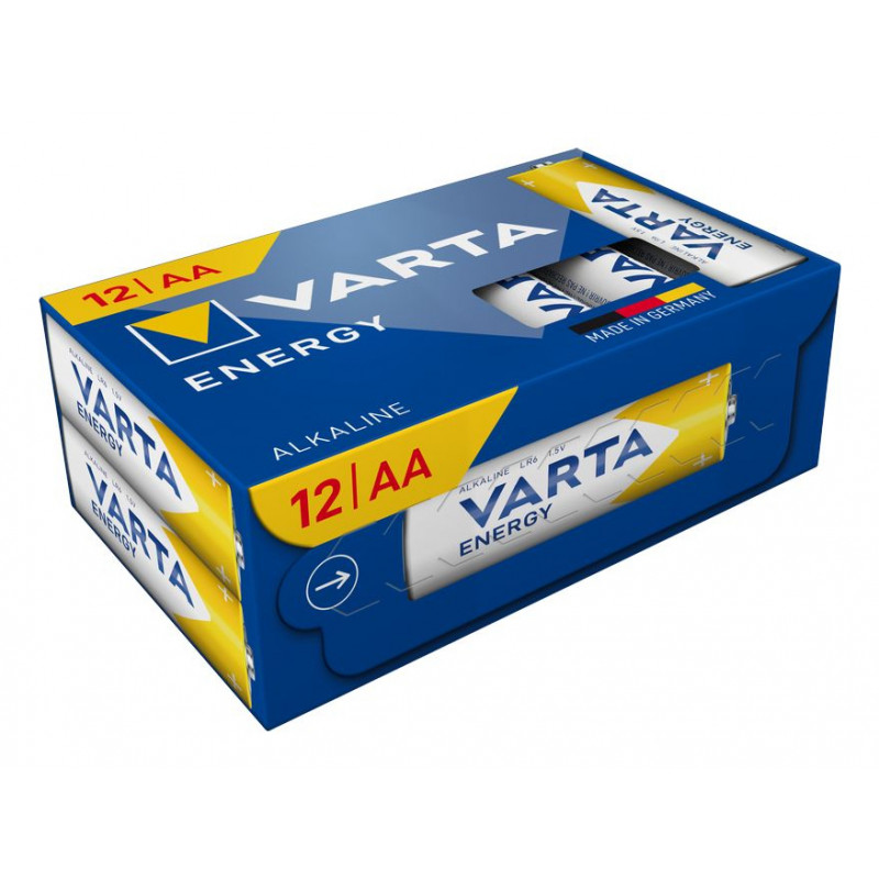 Varta Energy AA Mignon batteries, 1.5 V