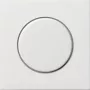 Gira 0650112 Rotary Dimmer Cover, Gira Flächenschalter, pure white