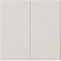 Gira 536203 S3000 Operating Insert 2-gang System 55, pure white glossy