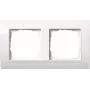 Gira Event Frame 2-Gang 0212803, Pure White
