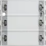 Gira Push-Button Sensor 3 Comfort 513300, 3-Gang, KNX, System 55