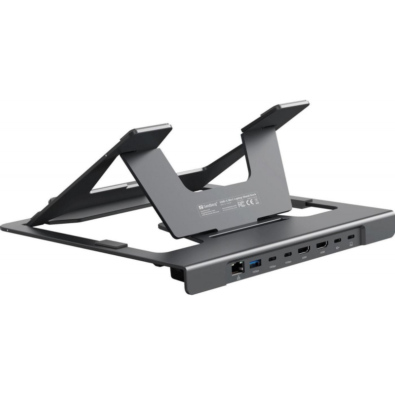 Sandberg USB-C 8in1 Laptop Stand Dock (136-83)