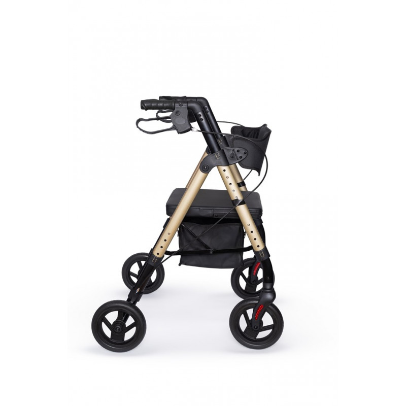 Rehafund Marsylia RF-617/ZŁ Four-Wheel Walker, Gold