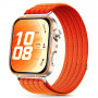 Tech-Protect Nylon Strap for Huawei Watch Fit 3 / 4 / 4 Pro / 5 / 5 Pro, Orange