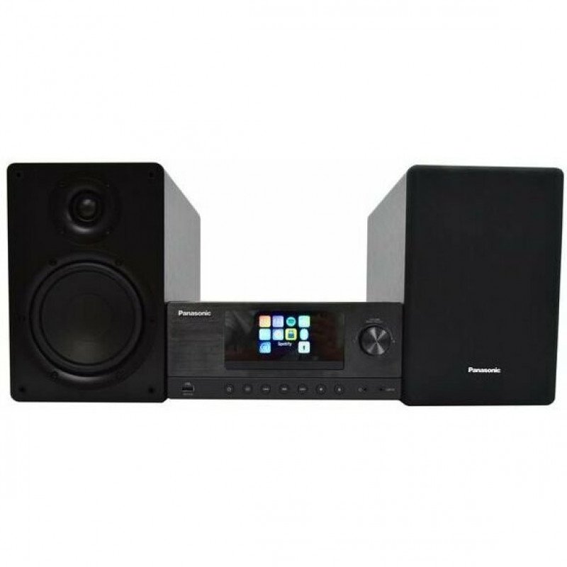 Panasonic SC-PMX112E-K Micro Hi-Fi Home Audio System, 180 W, Black