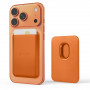 Tech-Protect MagWallet MagSafe Universal Magnetic Card Holder, Orange