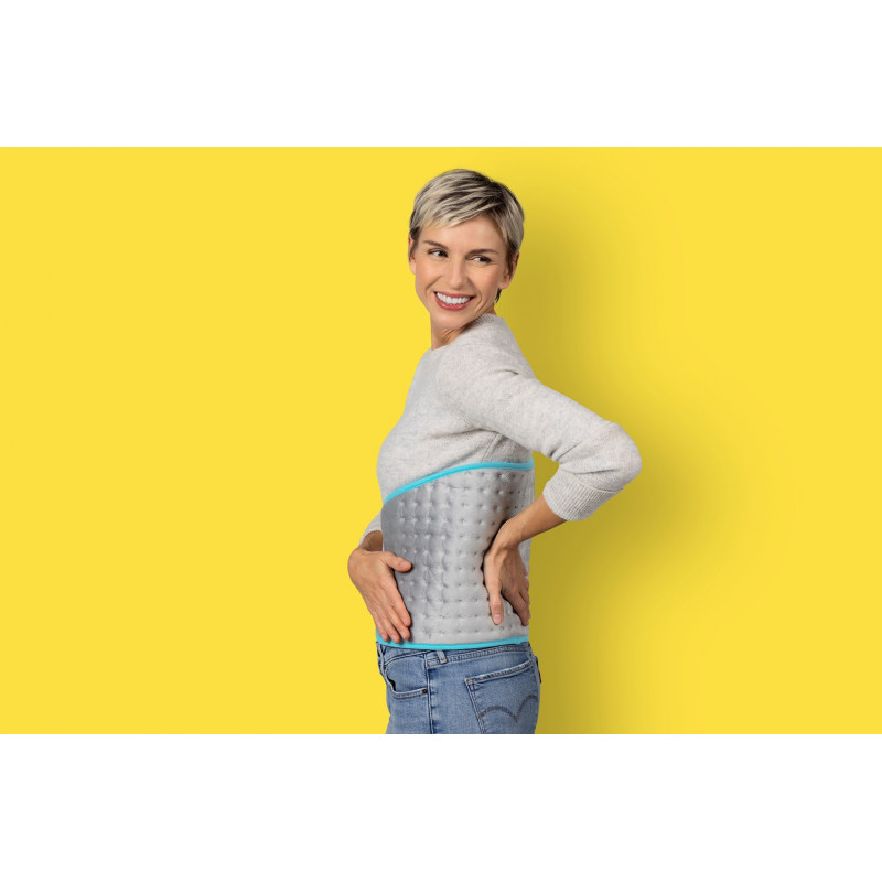 Ecomed by Medisana HP-53E Heating Belt for the Back and Stomach, Grey