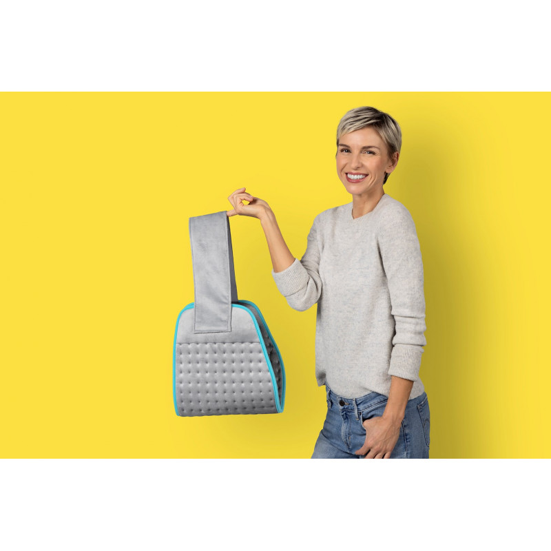 Ecomed by Medisana HP-53E Heating Belt for the Back and Stomach, Grey