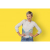 Ecomed by Medisana HP-53E Heating Belt for the Back and Stomach, Grey