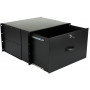 Lanview RAD115BL Rack Accessory, 6U, 19-inch, Oval, 482 mm, 50 kg, Black