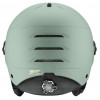 UVEX Wanted Visor Ski Helmet, 58-61 cm (L), Green