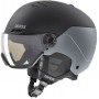 UVEX Wanted Visor pro V Ski Helmet, Black Matt