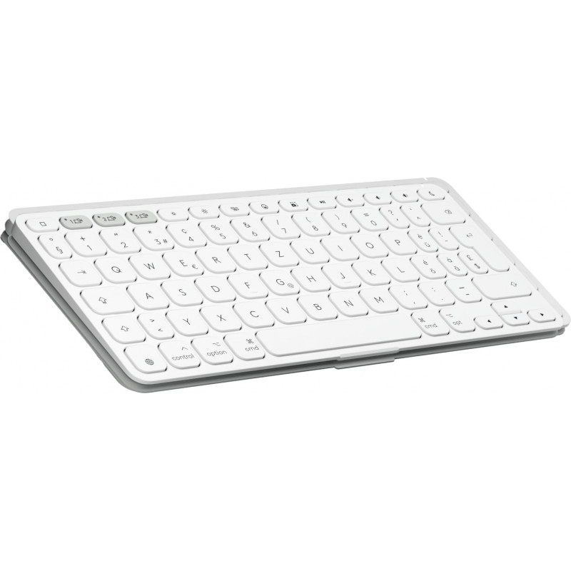 Logitech Keys-To-Go 2 for iPad Keyboard (920-013009), Pale Grey, Swiss layout