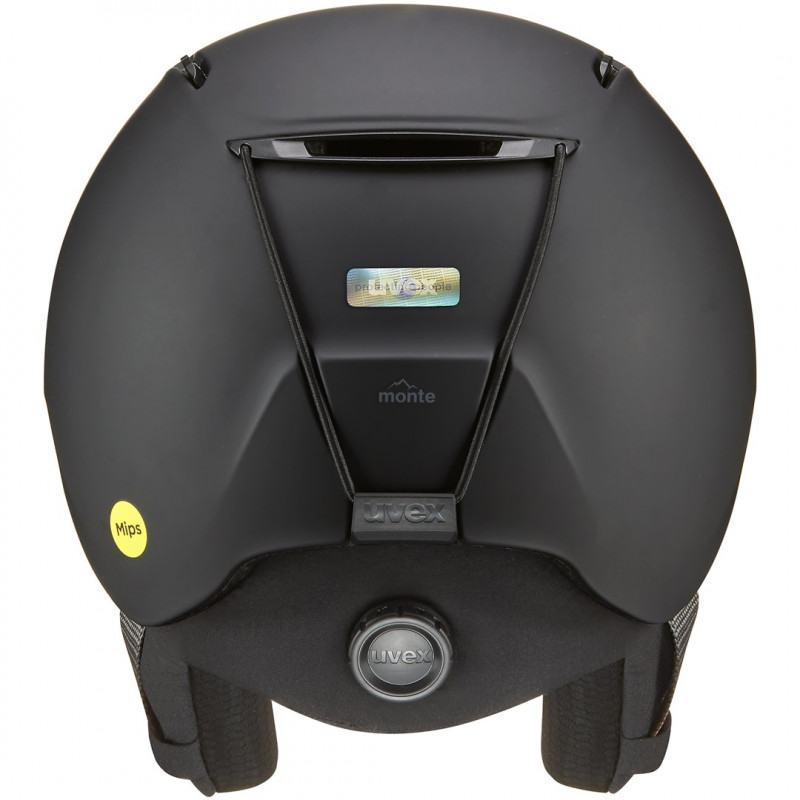 UVEX Monte LT MIPS ski helmet 56-59 cm, black matt