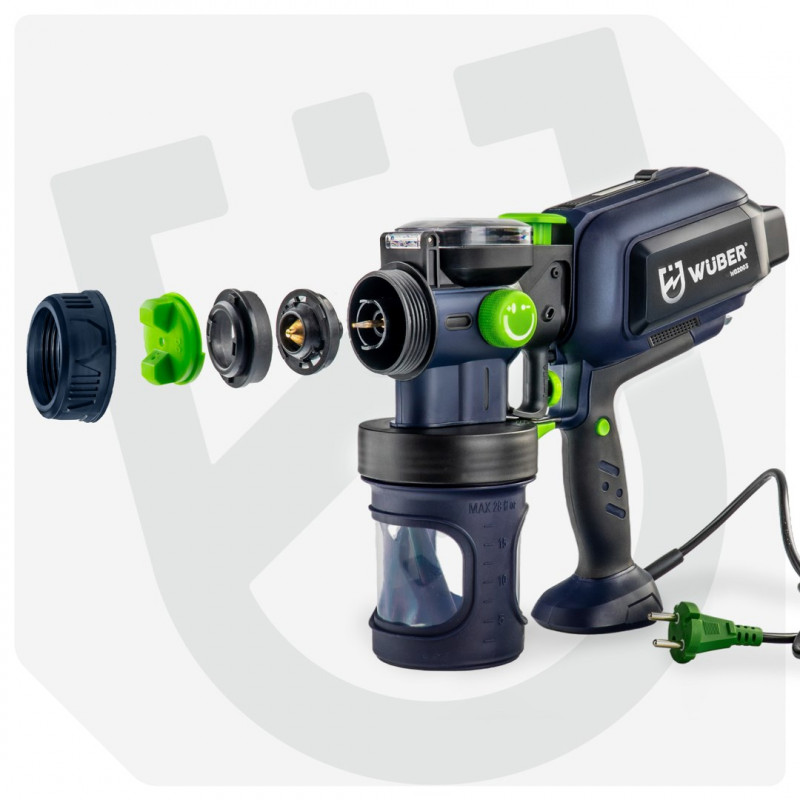 Wuber W02003 Paint Spray Gun, 550 W