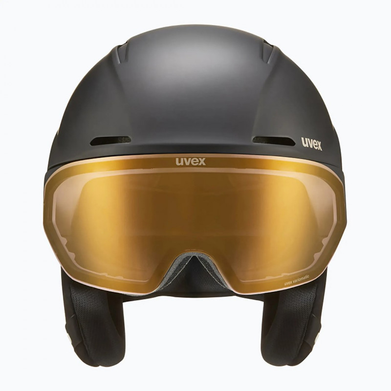 UVEX Ultimate Horizon MIPS ski helmet, black matt