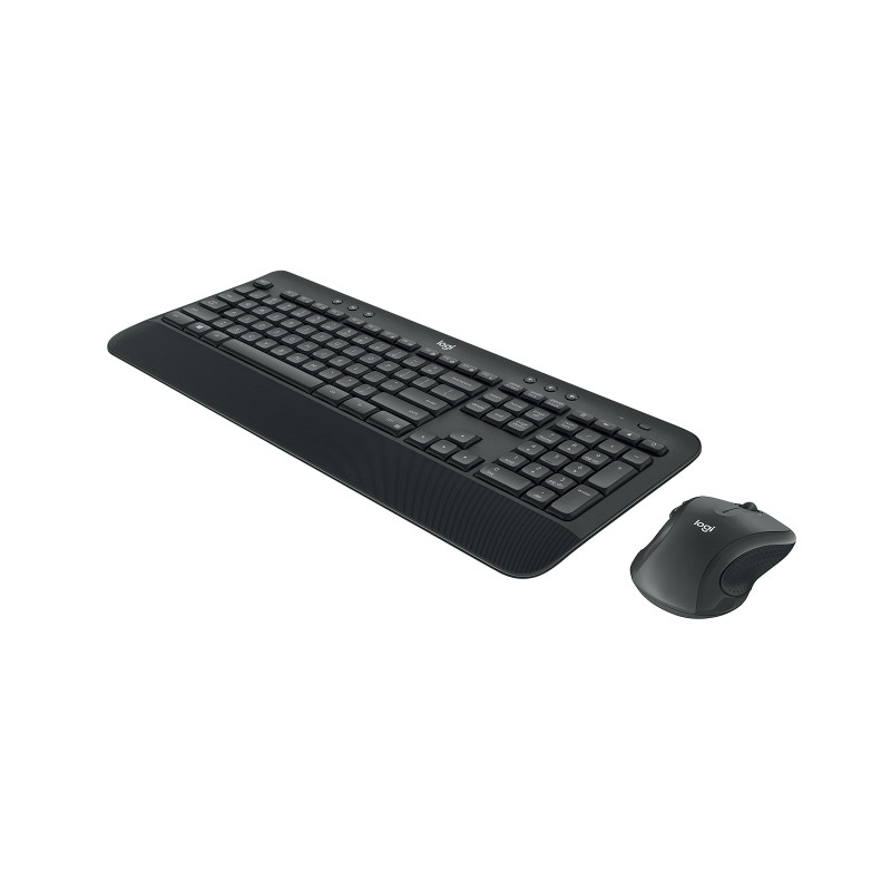Logitech MK545 Advanced Wireless Keyboard and Mouse Combo (920-008982), French layout, Black