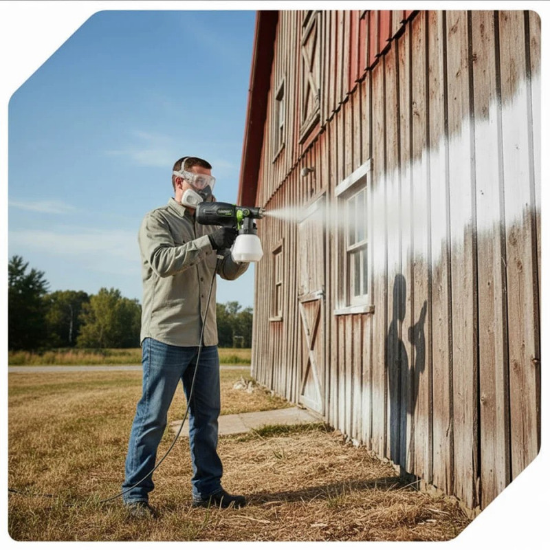 Wuber W02002 Electric Spray Gun, 400 W