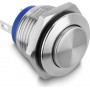Delock 22240 panel-mount push button 16 mm, 2 x solder connection, momentary, high