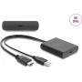 Delock 64383 adapter HDMI male to USB Type-C female (DP Alt Mode), 8K HDR