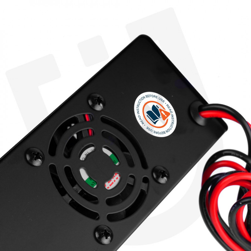 Wuber W14017 Microprocessor Battery Charger, 6-12 V, 15 A