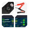 Wuber W14017 Microprocessor Battery Charger, 6-12 V, 15 A