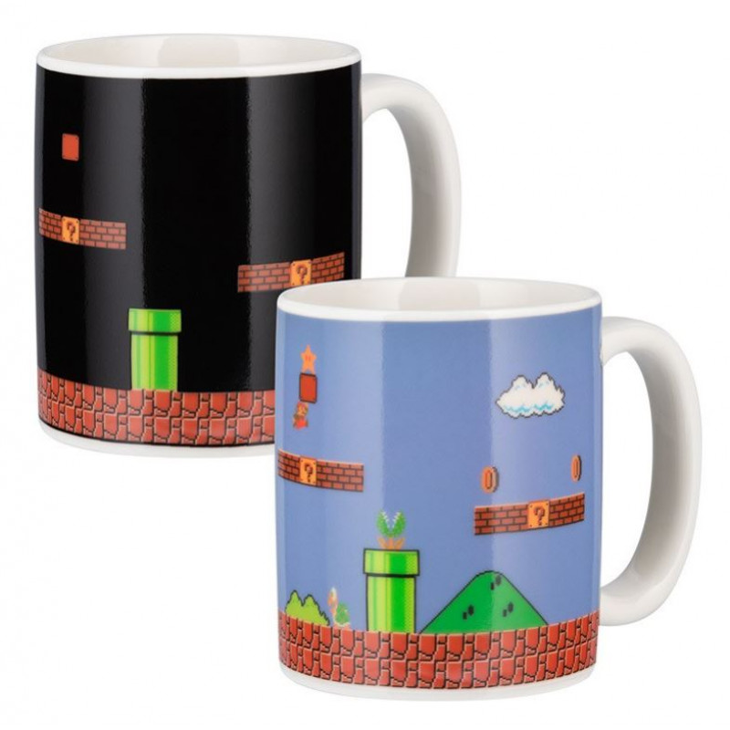 Paladone PP2927NN Super Mario Bros. Heat Change Mug, Multicolour