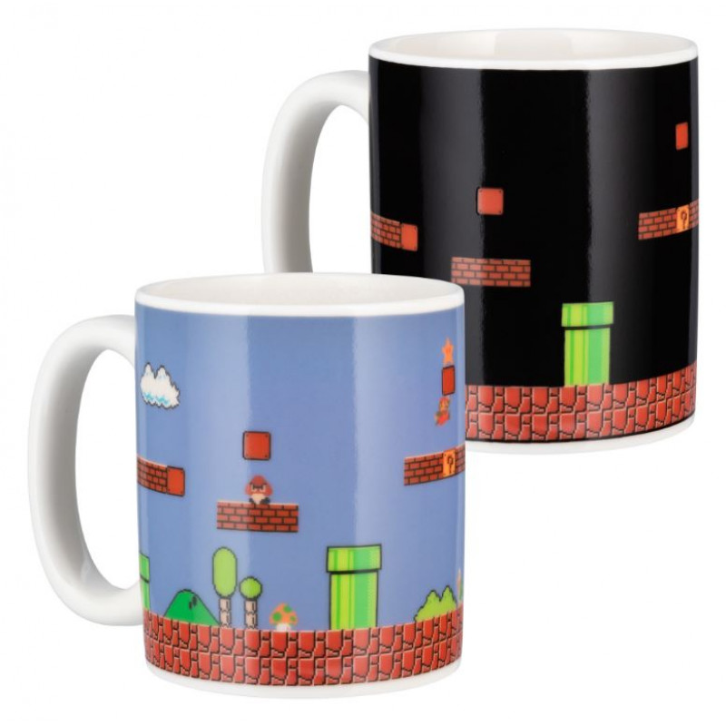 Paladone PP2927NN Super Mario Bros. Heat Change Mug, Multicolour