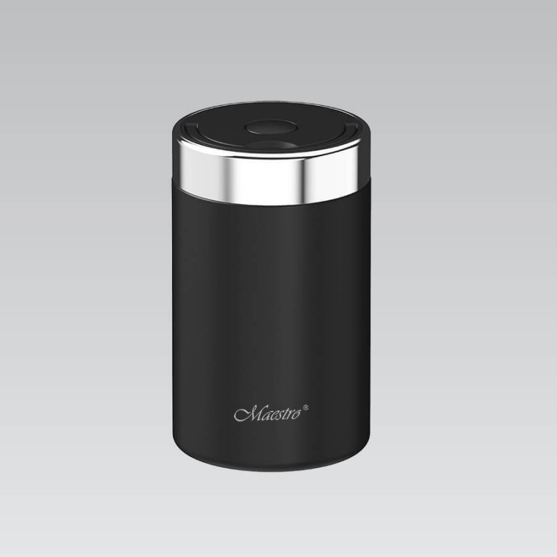 Maestro MR-1649-50-BLACK Food Thermos, 500 ml, Black