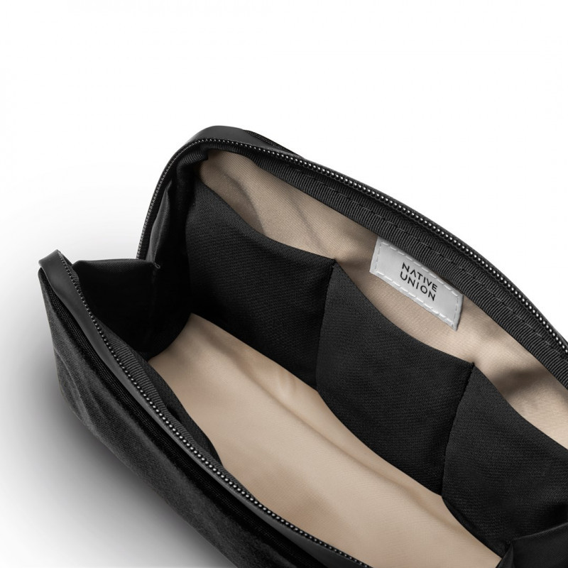 Native Union W.F.A Stow Lite Organizer for Mobile Accessories, Black