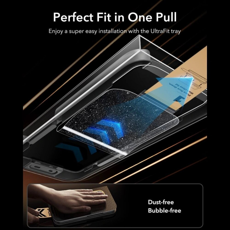 ESR UltraFit Armorite Pro Tempered Glass for Samsung Galaxy S26 Ultra, Clear