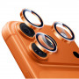 ESR Armorite Camera Protector for Apple iPhone 14 Pro / Max / 15 Pro / Max / 16 Pro / Max / 17 Pro / Max, Orange