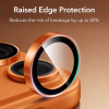 ESR Armorite Camera Protector for Apple iPhone 14 Pro / Max / 15 Pro / Max / 16 Pro / Max / 17 Pro / Max, Orange