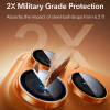 ESR Armorite Camera Protector for Apple iPhone 14 Pro / Max / 15 Pro / Max / 16 Pro / Max / 17 Pro / Max, Orange