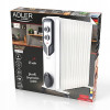 Adler AD 7818 Oil-Filled Radiator, 2500 W, 3 power levels, 13 fins, white