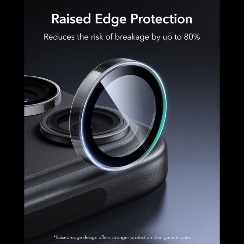 ESR Armorite Camera Protector for Apple iPhone 18 Pro / 18 Pro Max, Clear, 1D99500202