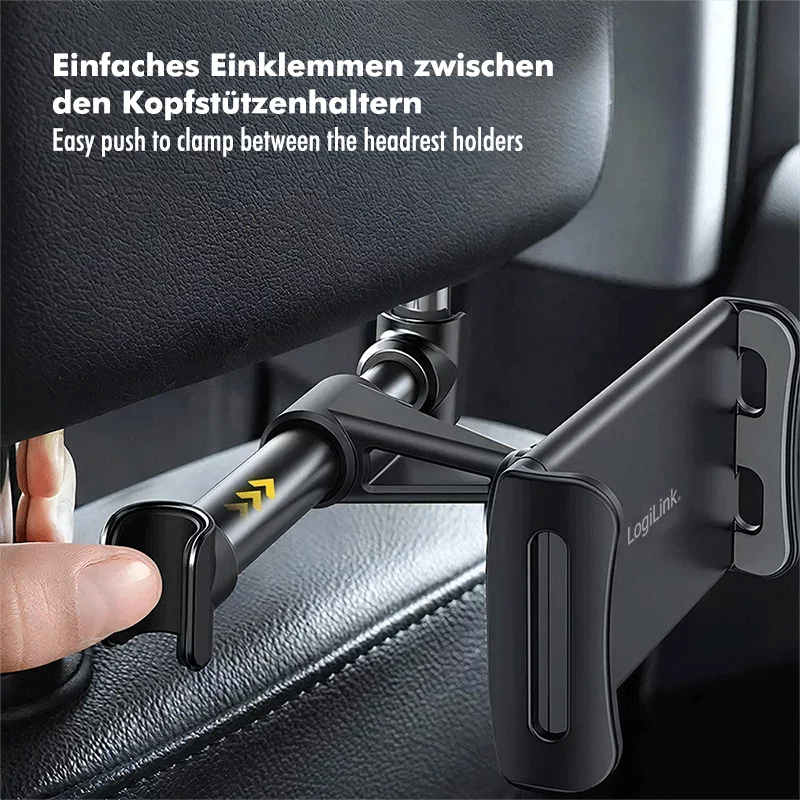 LogiLink AA0200 Smartphone & Tablet back seat car holder, 4.7-15