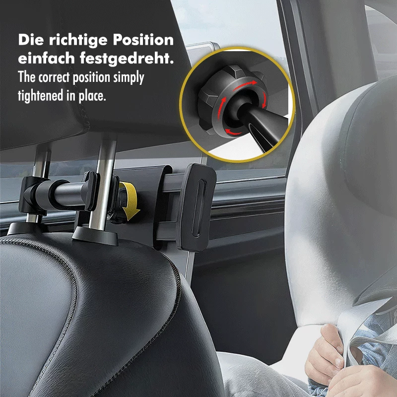LogiLink AA0200 Smartphone & Tablet back seat car holder, 4.7-15