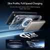 ESR Classic Hybrid MagSafe Case with Tempered Glass for Apple iPhone 17 Pro Max, Clear