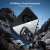 ESR Classic Hybrid MagSafe Case with Tempered Glass for Apple iPhone 17, Clear/black