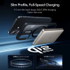 ESR Classic Hybrid MagSafe Case with Tempered Glass for Apple iPhone 17, Clear/black