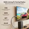 LogiLink CH0126 HDMI cable, A/M to A/M, 8K/60 Hz, 48 Gbps, metal, nylon, black/grey, 10 m