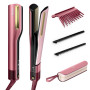 Shark HT401EUPK SilkiPro Straight Hair Straightener/Dryer, 1000 W, 2.4 m, Pink