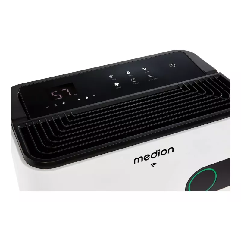 Medion DH30S (MD12044) Smart Dehumidifier, 280 W, white